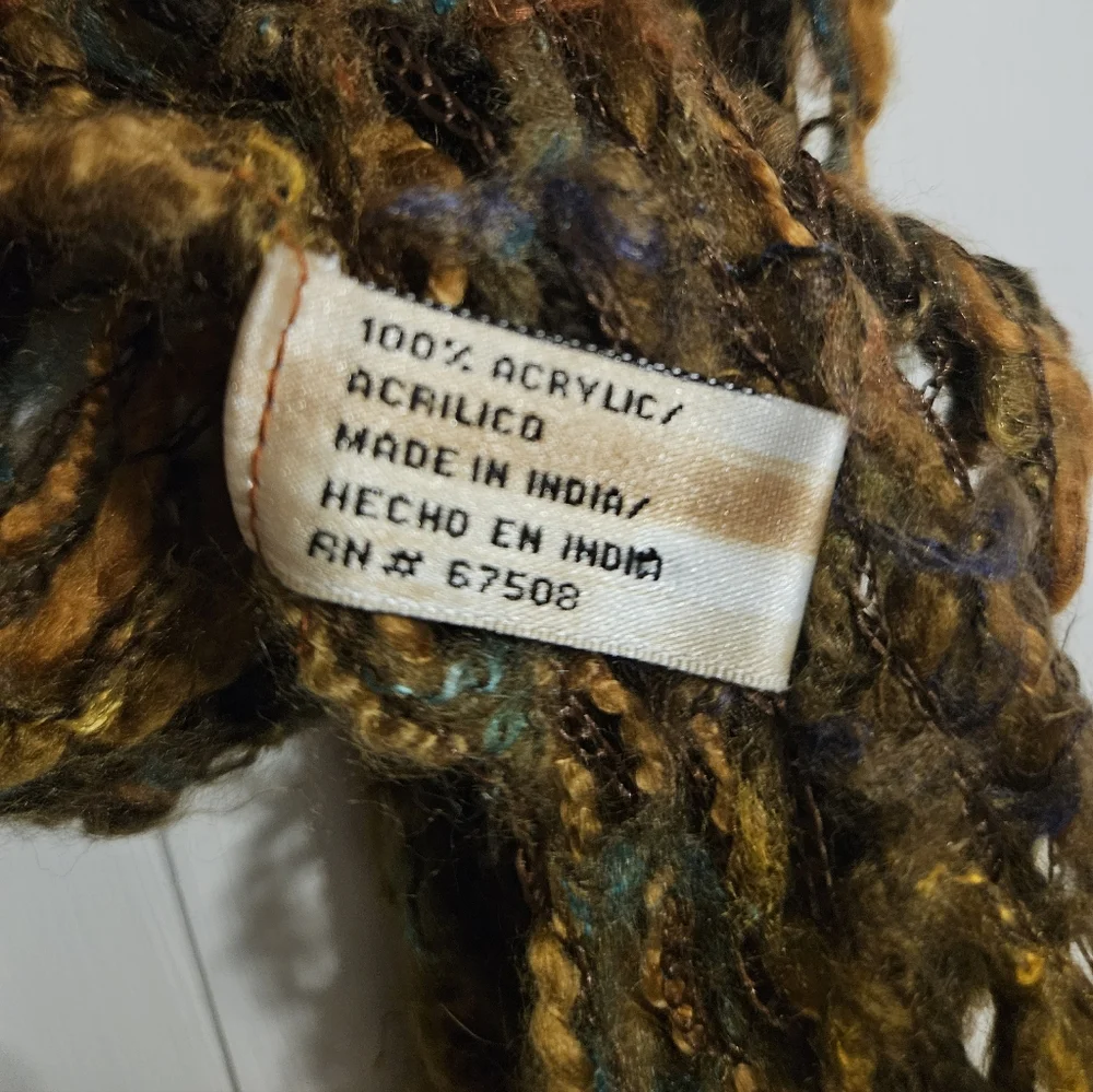 NEW Boho Knit Scarf
